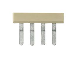 WEIDMULLER 0482700000 跨接器栅, 2路, PA 66, 端子块