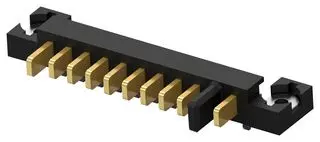 AMP - TE CONNECTIVITY 1123684-7 连接器, 针座, 10路, 1排, 2.5MM