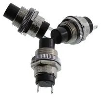 NKK SWITCHES SB4011NCM 按钮开关, SPST-常闭, 0.3A, 125VAC