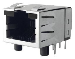 AMPHENOL COMMUNICATIONS SOLUTIONS RJE37-188-1410 CONNECTOR, RJ45, JACK, 8P8C, THT