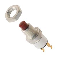 GRAYHILL 30-601 RED. 按钮开关, SPST, 0.15A, 5VDC, 面板