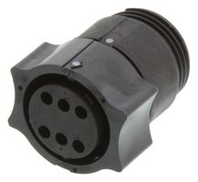 TE CONNECTIVITY 1445819-3. CIRCULAR CONN, PLUG, 6POS, CRIMP