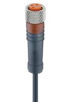 LUMBERG AUTOMATION RKT 4-225/10 M SENSOR CORD, 4P, M12 PLUG-FREE END, 10M