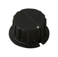 DAVIES MOLDING 1155 KNOB, ROUND KNURLED, 34.9MM, PHENOLIC