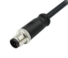 MUELLER ELECTRIC CL4A07M005 CABLE ASSY, 4P M12 PLUG-FREE END, 16.4