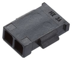 MOLEX 212132-0002. CONN HOUSING, RCPT, 2POS, 1MM