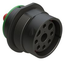 AMPHENOL SINE/TUCHEL AHDP04-24-09SN-SRA CIRCULAR CONNECTOR, RCPT, 24-09, CRIMP