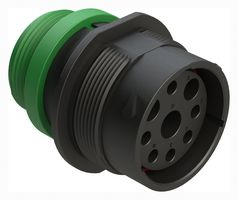 AMPHENOL SINE/TUCHEL AHDP04-24-09SN-STA CIRCULAR CONNECTOR, RCPT, 24-09, CRIMP