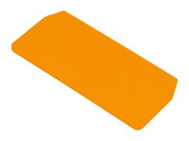 WEIDMULLER 1608790000. END AND SEPERATION PLATE, WEMID, ORANGE