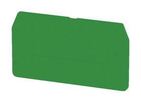WEIDMULLER 1683920000. 附件, 端部和分隔板, WEMID, 绿色