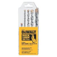 DEWALT DW5470 套件, 5件硬质合金锤钻头