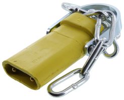 MOLEX / BRAD 1300190003 模具块, 带链, 2P, 黄铜
