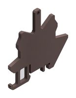 WEIDMULLER 0258260000 END AND INTERMEDIATE PLATE