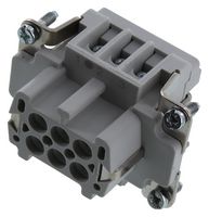 ABB - THOMAS & BETTS FS106B 螺丝端子, 金属触芯, 母, 6P, 螺丝