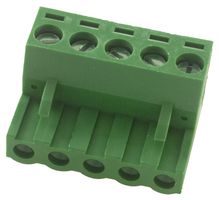 MULTICOMP PRO MC24377 TERMINAL BLOCK PLUGGABLE, 5 POSITION, 24