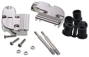 MULTICOMP MC001556 D SUB COVER, 90DEG, ZINC ALLOY