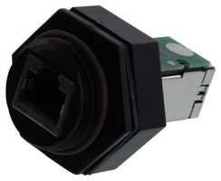 MOLEX / BRAD 1300550001 CAT5E RJ45 FEED THROUGH JACK, 8 POSITION