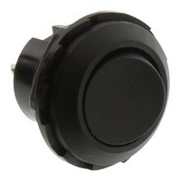 E-SWITCH RR3130BBLKBLKES. 船型开关, DPDT, 黑色, 面板