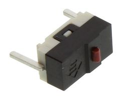 E-SWITCH TS10100F070P. 微动开关, 柱塞型, SPST, 0.1A, 125VAC