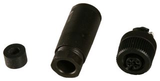 TURCK B 8151-0/PG9/LABEL* SENSOR CONNECTOR, M12, RCPT, 5POS, CABLE