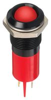 APEM Q14P1BXXR12E 发光二极管面板指示器, 14MM, 红色, 12VDC