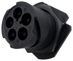 AMPHENOL INDUSTRIAL PRB-C-8-S-16-1 CIR CONTACT, SOCKET, CRIMP, 8AWG, SILVER