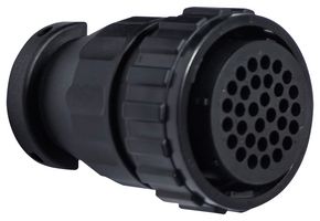 AMPHENOL INDUSTRIAL APC06-20-32S CIR CONN, PLUG, 32POS, SIZE 20, CRIMP