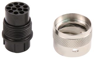 SOURIAU-SUNBANK / EATON UTG614-12PN CIRCULAR CONNECTOR PLUG SIZE 14, 12 POSI