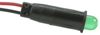 LEECRAFT L59UD-G24-W 发光二极管指示灯, 面板安装, 5.08MM, 绿色, 24V