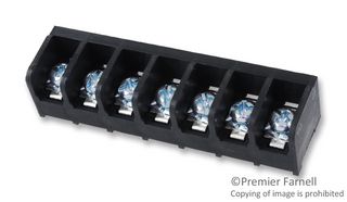 BUCHANAN - TE CONNECTIVITY 6PCV-07-006 TERMINAL BLOCK, BARRIER, 7 POSITION, 22-