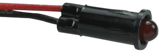 VCC / VISUAL COMMUNICATIONS COMPANY 5110F1-12V PANEL MOUNT INDICATOR, LED, 4.01MM, RED,
