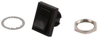 ALCOSWITCH - TE CONNECTIVITY TRD13D10WL04. 开关, 船型, SPDT, 3A, 125V, 黑色