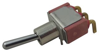 E-SWITCH 100SP5T2B4M6RE. 拨动开关, SPDT, 0.4VA, 20V, 焊接