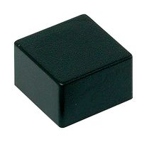 E-SWITCH 6JBLK. 开关盖, 黑色, 按钮开关/轻触开关