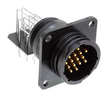 AMP - TE CONNECTIVITY 1-796502-1 CIRCULAR CONN, R/A RCPT, 19POS, THT