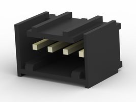 AMP - TE CONNECTIVITY 2-647123-4 线至板连接器, 针座, 4路, 1排, 3.96MM