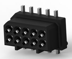 AMP - TE CONNECTIVITY 4-175638-0 板至板连接器, 母, 10路, 2排, 1.25MM