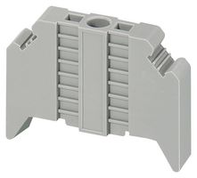 SCHNEIDER ELECTRIC NSYTRAABV35 端板, 用于DIN轨端子块