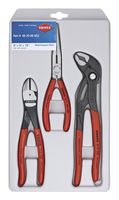 KNIPEX 00 20 08 US2 3 PC UNIVERSAL PLIERS SET W/ COBRA PLIER