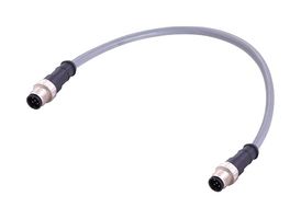 HARTING 21355151564030 SENSOR CABLE, 5P M12 PLUG-PLUG, 9.8