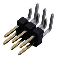 AMPHENOL COMMUNICATIONS SOLUTIONS 68020-106HLF 连接器, 直角 针座, 6路, 2排, 2.54MM