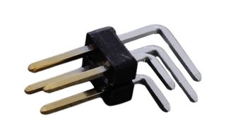 AMPHENOL COMMUNICATIONS SOLUTIONS 68021-204HLF 连接器, 直角 针座, 4路, 2排, 2.54MM