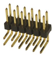 AMPHENOL COMMUNICATIONS SOLUTIONS 68021-406HLF CONN, HEADER, R/A, 6POS, 2ROW, 2.54MM