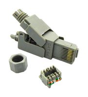 STEWART CONNECTOR SS-39300-013 连接器, RJ45, 公, 8P8C, 1端口, CAT5E