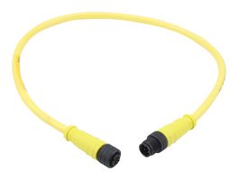MOLEX 120066-1033 SENSOR CORD, 5P M12 PLUG-RCPT, 23.6"