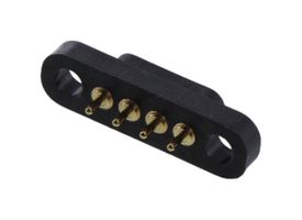 MILL-MAX 858-22-004-10-001101 弹簧加载连接器, 4路, 4MM, 通孔安装