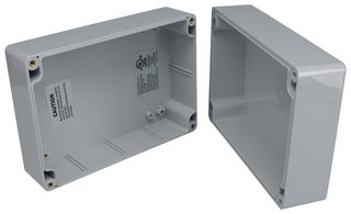BUD INDUSTRIES PN-1327-A 外壳, 墙壁安装, PC, 灰色