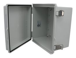 BUD INDUSTRIES PTQ-11055 外壳, 多用途, PC, 灰色