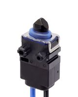 OMRON ELECTRONIC COMPONENTS D2EW-B03MS. MICROSWITCH, SPST-NO, 0.1A, 12VDC, 1.2N