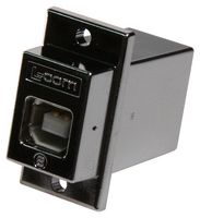 L-COM ECF504-BAS. 转换器, USB B型-A型, 屏蔽